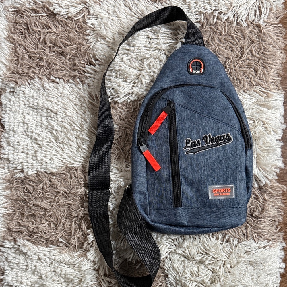 Las Vegas Denim Sling Bag